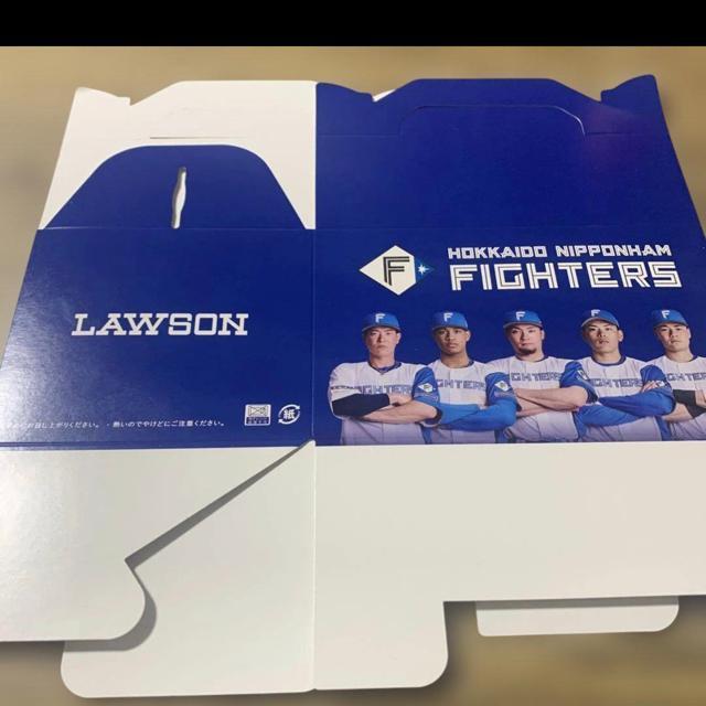 北海道日本ハムファイターズ☆LAWSONコラボ。紙製BOX。非売品 < レジャー/スポーツ  北海道日本ハムファイターズ☆LAWSONコラボ。紙製BOX。非売品 < レジャー/スポーツの