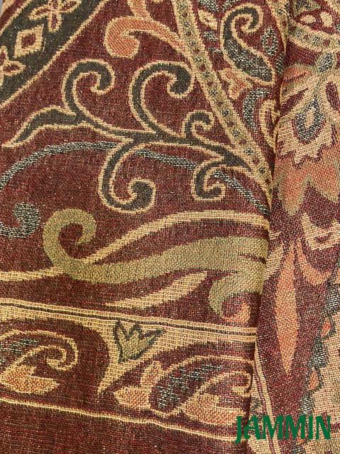 ペーズリー柄ストール★パシュミナ★ストール★大判★織り柄 < 女性ファッション  ペーズリー柄ストール★パシュミナ★ストール★大判★織り柄 < 女性ファッションの