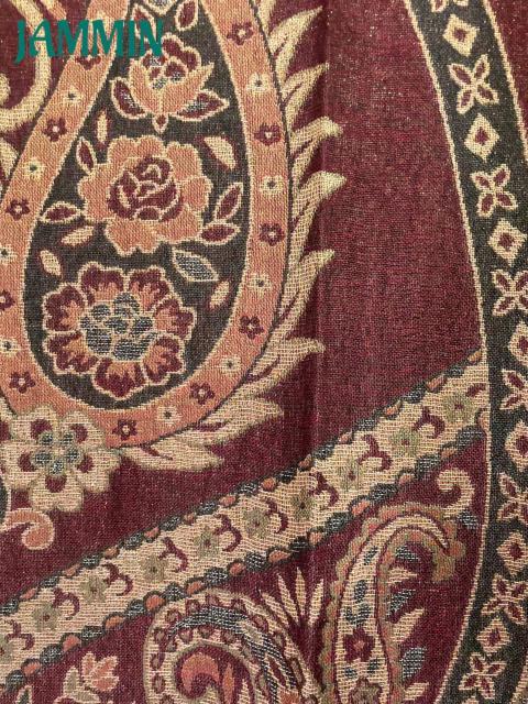 ペーズリー柄ストール★パシュミナ★ストール★大判★織り柄 < 女性ファッション  ペーズリー柄ストール★パシュミナ★ストール★大判★織り柄 < 女性ファッションの