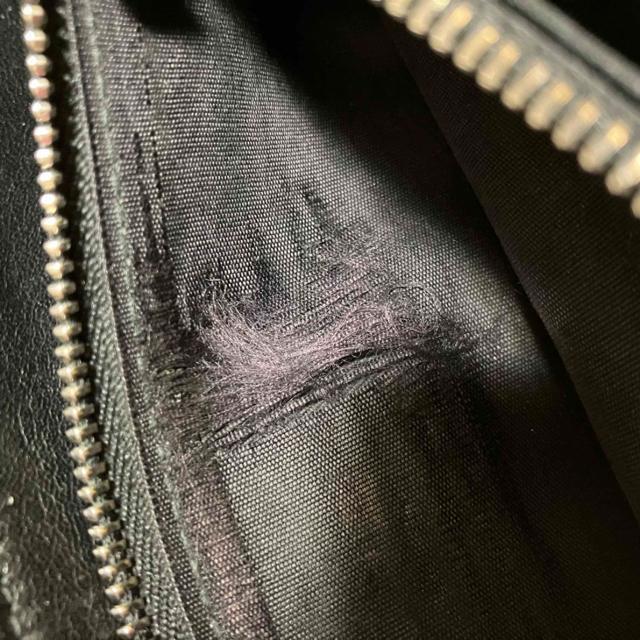 【ドルチェ&ガッバーナ】 ピンドットパンチングレザー ラウンドファスナー 長財布 < ブランド 【ドルチェ&ガッバーナ】 ピンドットパンチングレザー ラウンドファスナー 長財布 < ブランドの