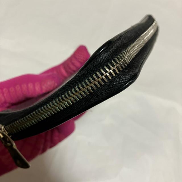 【ドルチェ&ガッバーナ】 ピンドットパンチングレザー ラウンドファスナー 長財布 < ブランド 【ドルチェ&ガッバーナ】 ピンドットパンチングレザー ラウンドファスナー 長財布 < ブランドの