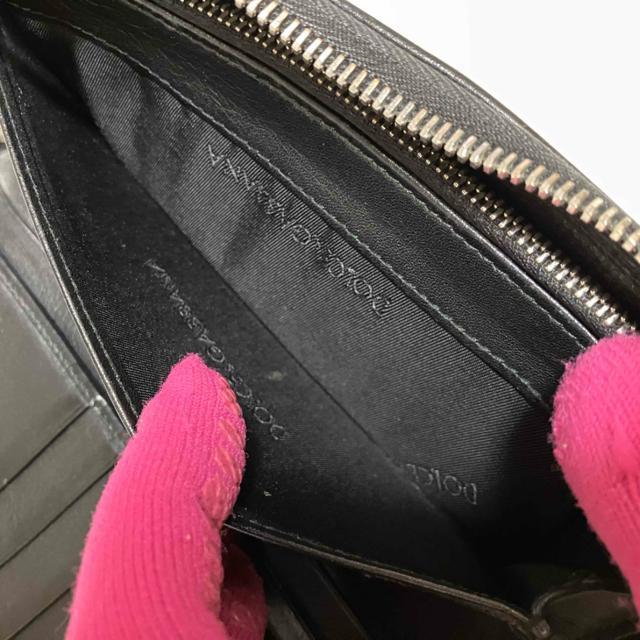 【ドルチェ&ガッバーナ】 ピンドットパンチングレザー ラウンドファスナー 長財布 < ブランド 【ドルチェ&ガッバーナ】 ピンドットパンチングレザー ラウンドファスナー 長財布 < ブランドの