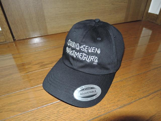 美中古 STUDIO SEVEN スタジオセブン キャップ 黒 刺繍 ステッチロゴ LOGO CAP < 男性ファッション 美中古 STUDIO SEVEN スタジオセブン キャップ 黒 刺繍 ステッチロゴ LOGO CAP < 男性ファッションの