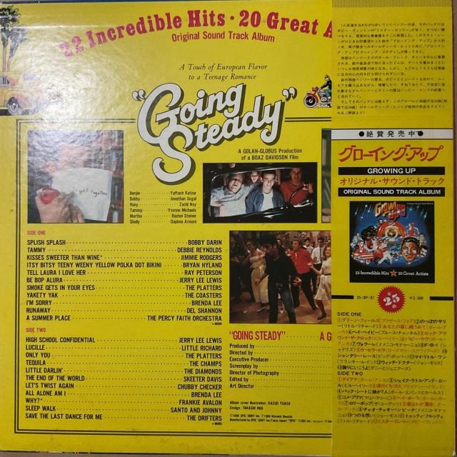 �O���[�C���O�E�A�b�v �T���g�� LP���R�[�h EPIC/SONY Going Steady Incredible Hits 20 �� CD/DVD/�r�f�I�� 