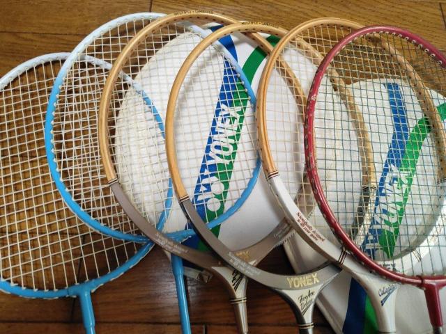 YONEX ヨネックス バドミントン ラケット ヴィンテージ レトロ 木製