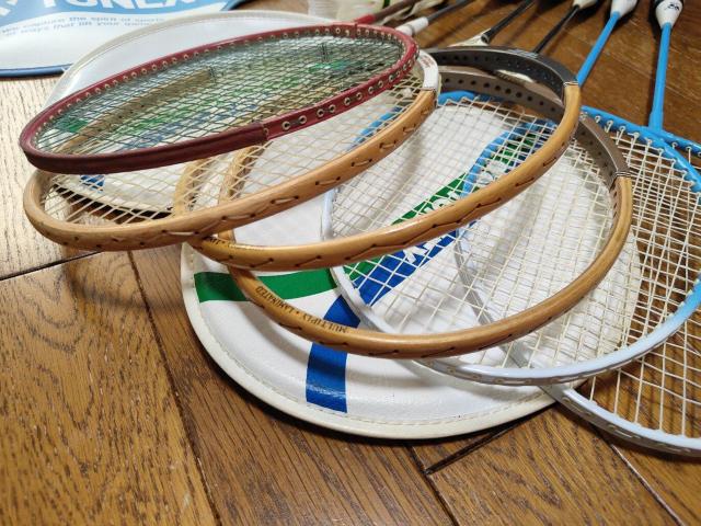 YONEX ヨネックス バドミントン ラケット ヴィンテージ レトロ 木製
