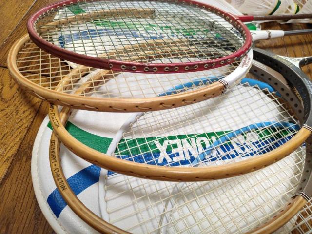 YONEX ヨネックス バドミントン ラケット ヴィンテージ レトロ 木製