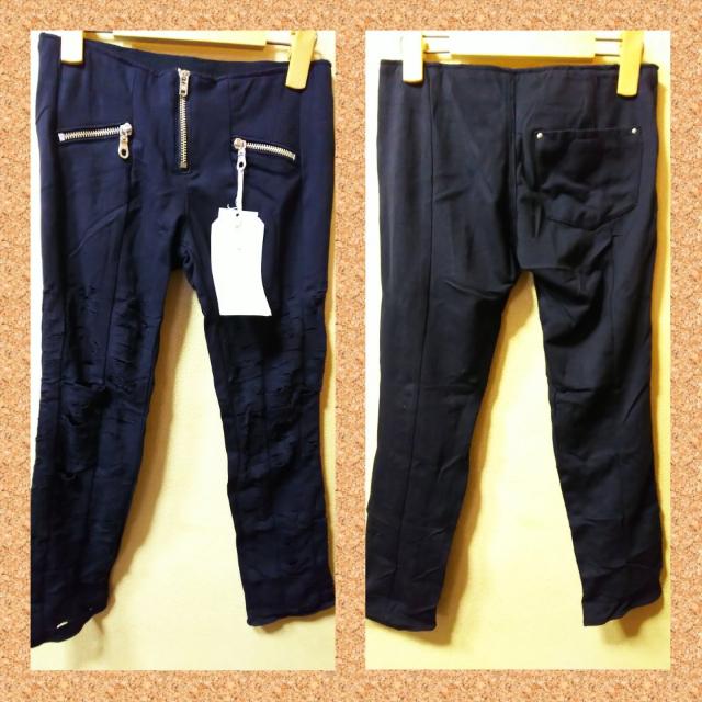 min@RNA★新品★ダメージ加工レギパン/M < ブランド  min@RNA★新品★ダメージ加工レギパン/M < ブランドの