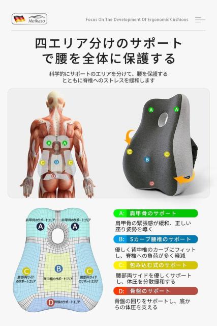 腰クッション ランバーサポート 椅子 車用 クッション ウェストクッション 中空背当て 運転クッション 腰楽 < インテリア/ライフ 腰クッション ランバーサポート 椅子 車用 クッション ウェストクッション 中空背当て 運転クッション 腰楽 < インテリア/ライフの