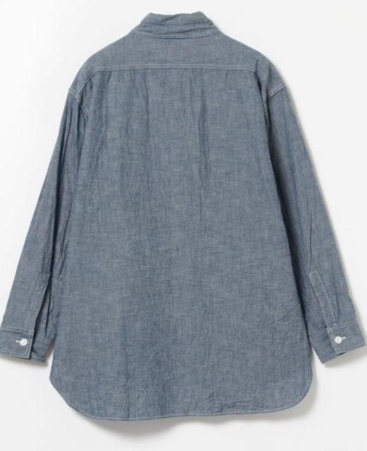 レディース シャンブレー ロングスリーブ シャツ < 女性ファッション  レディース シャンブレー ロングスリーブ シャツ < 女性ファッションの