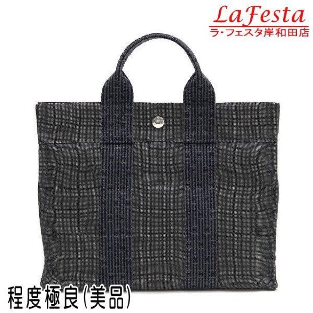 ◆ 本物 美品 ◆ HERMES エルメス エールラインPM トートバッグ ハンドバッグ グレー エールライン ファスナー 人気 < ブランド  ◆ 本物 美品 ◆ HERMES エルメス エールラインPM トートバッグ ハンドバッグ グレー エールライン ファスナー 人気  < ブランドの