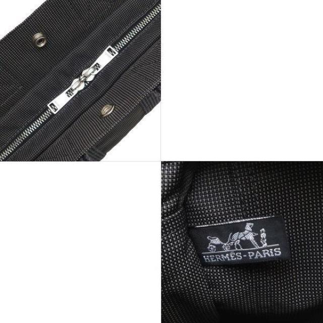 ◆ 本物 美品 ◆ HERMES エルメス エールラインPM トートバッグ ハンドバッグ グレー エールライン ファスナー 人気 < ブランド  ◆ 本物 美品 ◆ HERMES エルメス エールラインPM トートバッグ ハンドバッグ グレー エールライン ファスナー 人気 < ブランドの