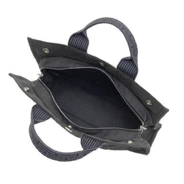 ◆ 本物 美品 ◆ HERMES エルメス エールラインPM トートバッグ ハンドバッグ グレー エールライン ファスナー 人気 < ブランド  ◆ 本物 美品 ◆ HERMES エルメス エールラインPM トートバッグ ハンドバッグ グレー エールライン ファスナー 人気 < ブランドの