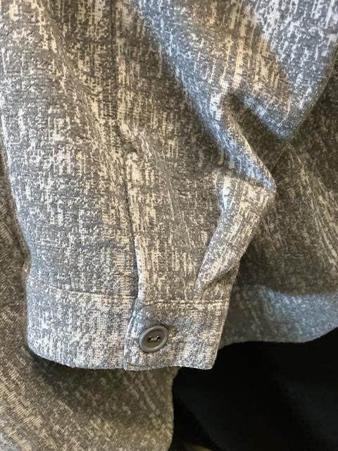 3L未使用薄グレー地模様ブルゾン < 女性ファッション  3L未使用薄グレー地模様ブルゾン < 女性ファッションの