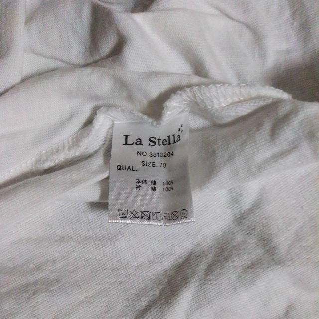 70サイズ LaStella 白 春夏 < キッズ/ベビー 70サイズ LaStella 白 春夏 < キッズ/ベビーの