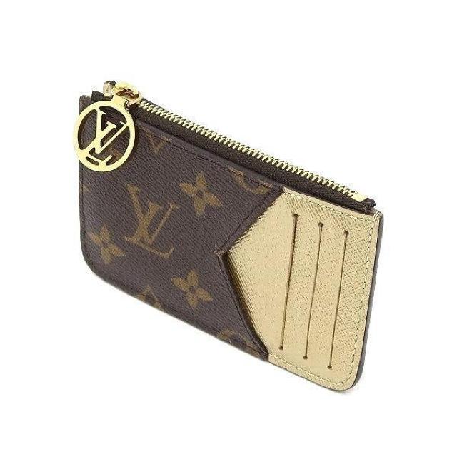 ◆ 本物 新品同様 ◆ LV ルイヴィトン ポルトカルトロミー ゴールド モノグラム カードケース コインケース M26654 < ブランド ◆ 本物 新品同様 ◆ LV ルイヴィトン ポルトカルトロミー ゴールド モノグラム カードケース コインケース M26654 < ブランドの
