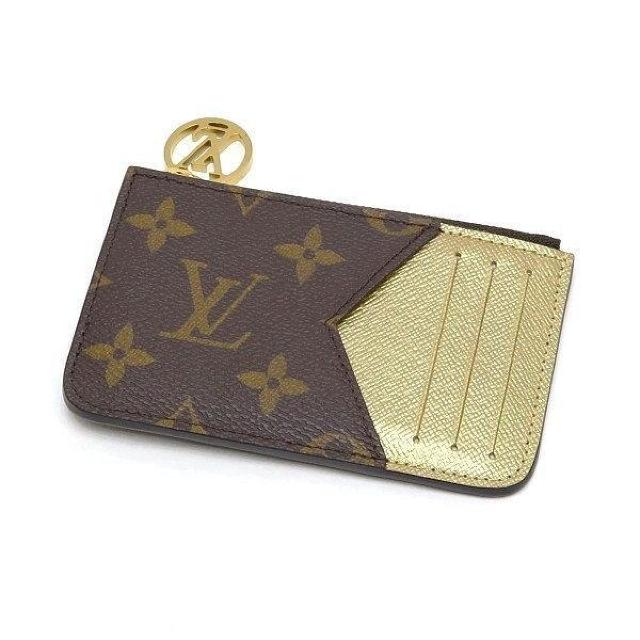 ◆ 本物 新品同様 ◆ LV ルイヴィトン ポルトカルトロミー ゴールド モノグラム カードケース コインケース M26654 < ブランド ◆ 本物 新品同様 ◆ LV ルイヴィトン ポルトカルトロミー ゴールド モノグラム カードケース コインケース M26654 < ブランドの