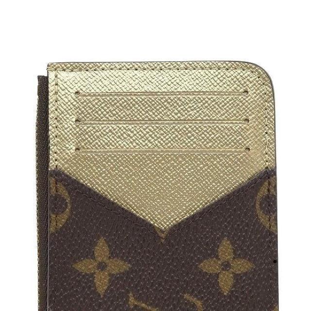 ◆ 本物 新品同様 ◆ LV ルイヴィトン ポルトカルトロミー ゴールド モノグラム カードケース コインケース M26654 < ブランド ◆ 本物 新品同様 ◆ LV ルイヴィトン ポルトカルトロミー ゴールド モノグラム カードケース コインケース M26654 < ブランドの