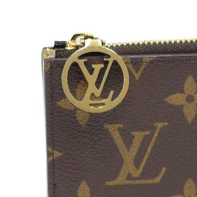 ◆ 本物 新品同様 ◆ LV ルイヴィトン ポルトカルトロミー ゴールド モノグラム カードケース コインケース M26654 < ブランド ◆ 本物 新品同様 ◆ LV ルイヴィトン ポルトカルトロミー ゴールド モノグラム カードケース コインケース M26654 < ブランドの