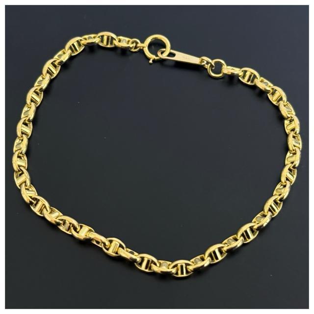 K18 アンカーチェーン デザイン ブレスレット < 男性アクセサリー/時計 K18 アンカーチェーン デザイン ブレスレット < 男性アクセサリー/時計の