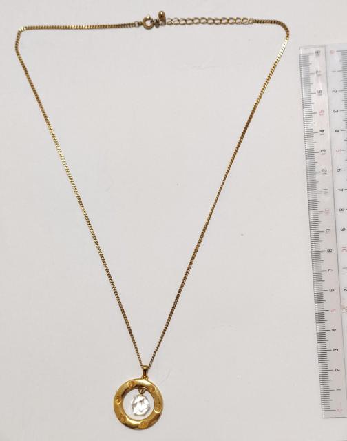 �S�[���h�J���[ �N���X�^���y���_���g �l�b�N���X  �� �����A�N�Z�T���[/���v�� 