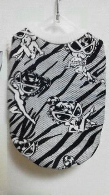 ハンドメイド*ヒスミニTシャツ*セクシーミニ・ゼブラ柄・白・犬用*S < ペット/手芸/園芸  ハンドメイド*ヒスミニTシャツ*セクシーミニ・ゼブラ柄・白・犬用*S  < ペット/手芸/園芸の