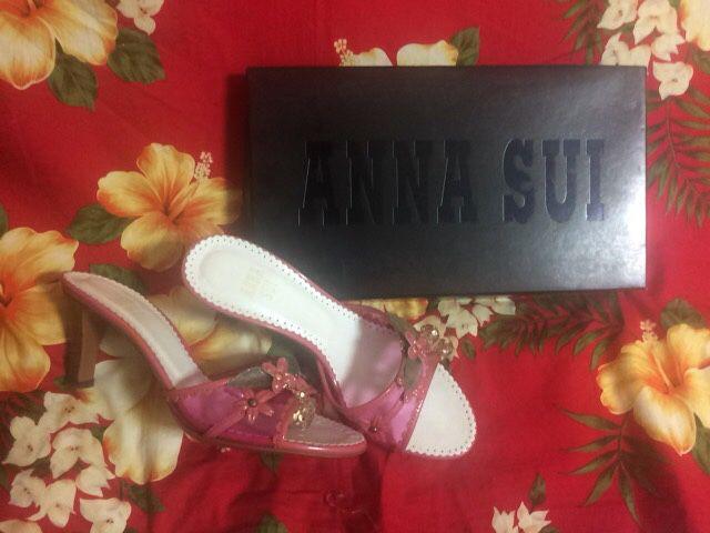 ☆ANNA SUI☆アナスイ☆お花のミュール☆Mサイズ☆ < ブランド  ☆ANNA SUI☆アナスイ☆お花のミュール☆Mサイズ☆  < ブランドの