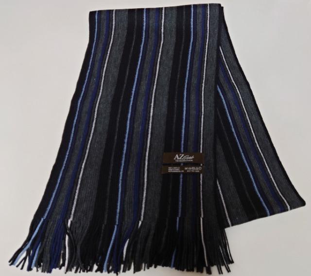 AZDeux★ストライプ柄 ロング マフラー【メンズ】 < 男性ファッション AZDeux★ストライプ柄 ロング マフラー【メンズ】 < 男性ファッションの