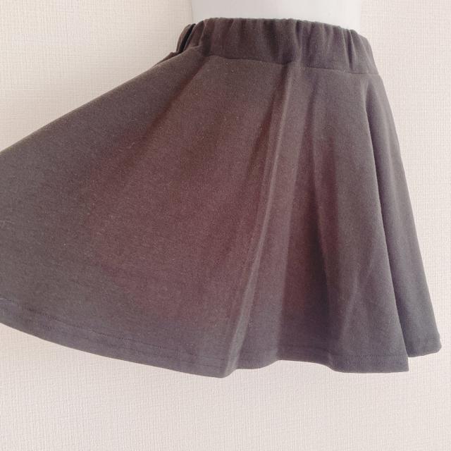 BLACK黒ブラックフレアミニスカート < 女性ファッション  BLACK黒ブラックフレアミニスカート < 女性ファッションの