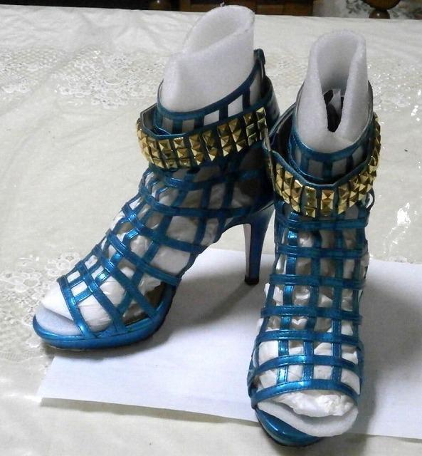 ◆cotton candy ミュール 中古品 メタリックグリーン 23cm < 女性ファッション  ◆cotton candy ミュール 中古品 メタリックグリーン 23cm  < 女性ファッションの