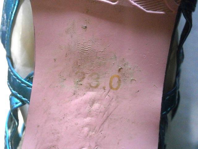 ◆cotton candy ミュール 中古品 メタリックグリーン 23cm < 女性ファッション  ◆cotton candy ミュール 中古品 メタリックグリーン 23cm < 女性ファッションの