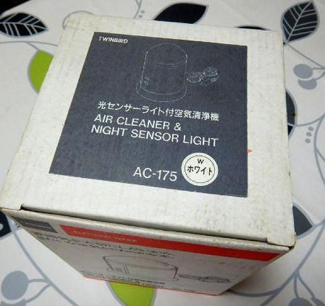 ★TWINBIRD ツインバード 空気清浄機&センサーナイトライト AC-175 中古品 < 家電/AV  ★TWINBIRD ツインバード 空気清浄機&センサーナイトライト AC-175 中古品 < 家電/AVの