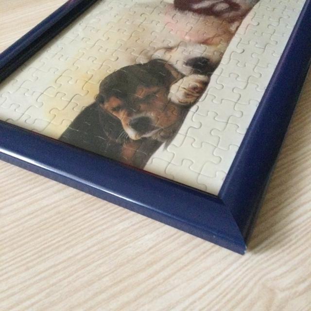 額縁+犬3匹のパズル < インテリア/ライフ  額縁+犬3匹のパズル < インテリア/ライフの