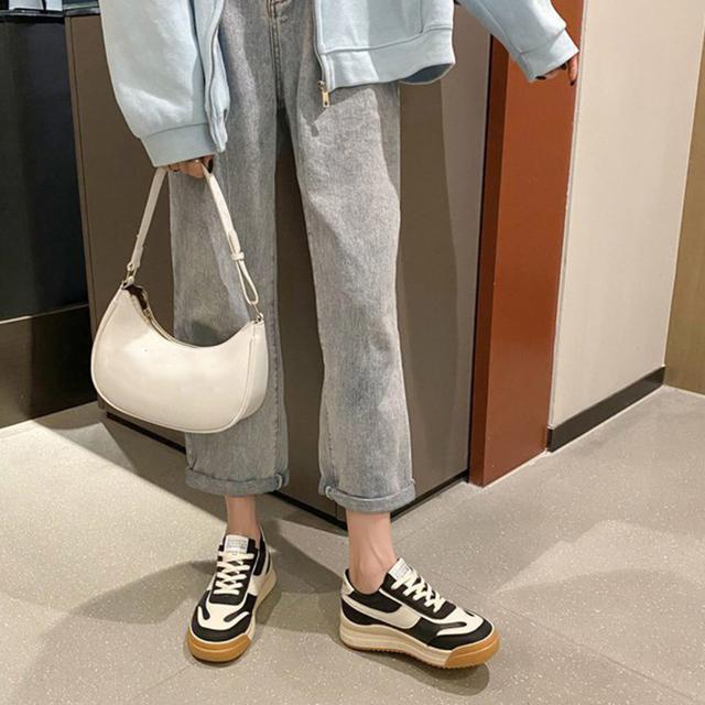 送料無料 新品 厚底スニーカー 韓国 レディース 配色 < 女性ファッション  送料無料 新品 厚底スニーカー 韓国 レディース 配色 < 女性ファッションの