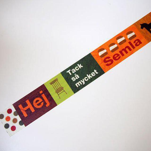 No.17 CAFE BON VOYAGE オリジナルマスキングテープ YOSEGI SWEDEN /スウェーデン 北欧 < インテリア/ライフ  No.17 CAFE BON VOYAGE オリジナルマスキングテープ YOSEGI SWEDEN /スウェーデン 北欧 < インテリア/ライフの