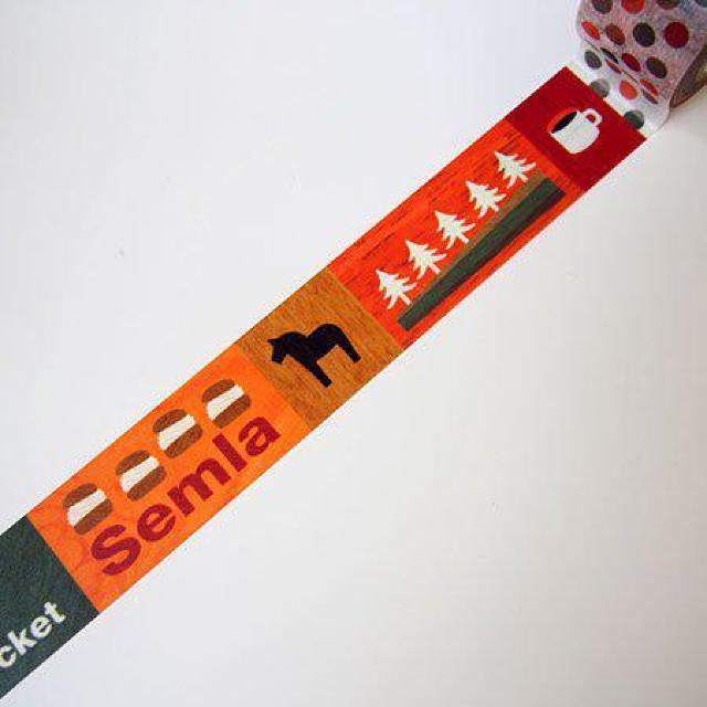 No.17 CAFE BON VOYAGE オリジナルマスキングテープ YOSEGI SWEDEN /スウェーデン 北欧 < インテリア/ライフ  No.17 CAFE BON VOYAGE オリジナルマスキングテープ YOSEGI SWEDEN /スウェーデン 北欧 < インテリア/ライフの