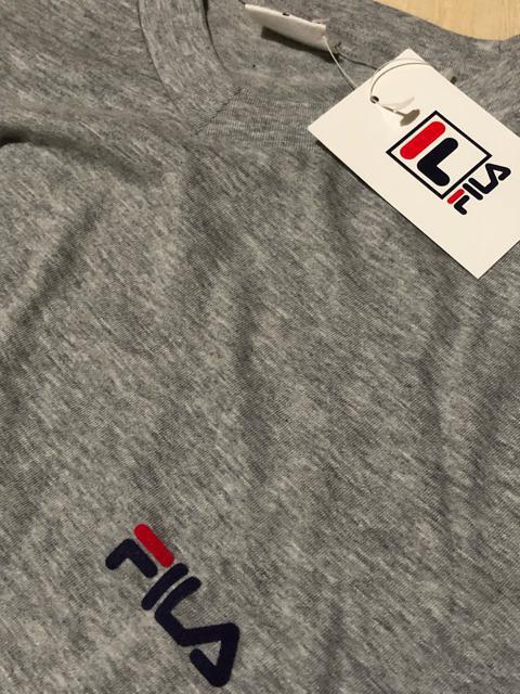 FILA  フィラ VネックTシャツ L グレー < ブランド  FILA  フィラ VネックTシャツ L グレー < ブランドの