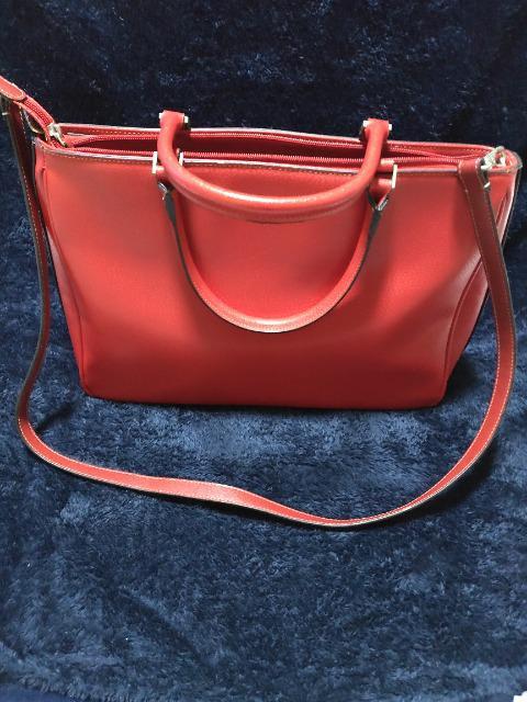 手さげバッグ 赤 肩掛けOK < 女性ファッション  手さげバッグ 赤 肩掛けOK < 女性ファッションの