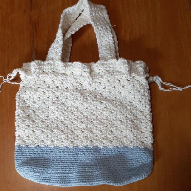 手編みのコットンバッグ < 女性ファッション 手編みのコットンバッグ < 女性ファッションの