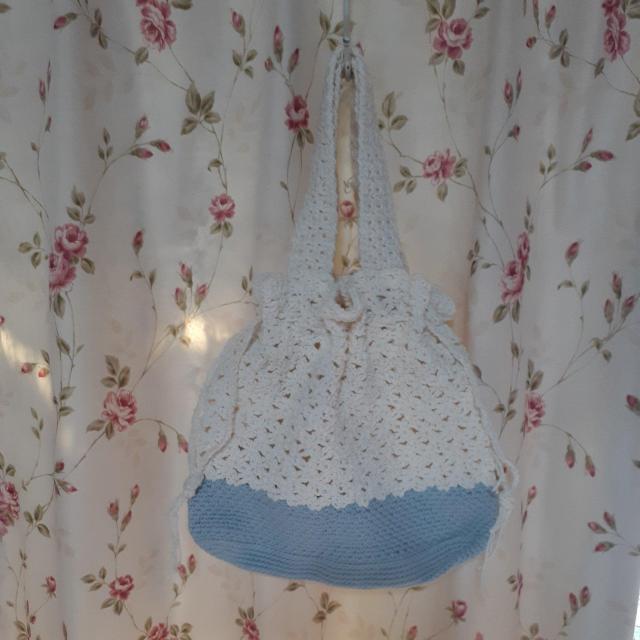 手編みのコットンバッグ < 女性ファッション 手編みのコットンバッグ < 女性ファッションの