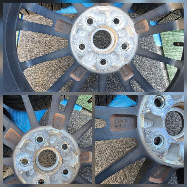 トヨタ 86 純正/スバル BRZ 純正 17インチホイール7J  ET48 pcd100 5穴スタッドレスタイヤ付き4本セット < 自動車/バイク トヨタ 86 純正/スバル BRZ 純正 17インチホイール7J  ET48 pcd100 5穴スタッドレスタイヤ付き4本セット < 自動車/バイク