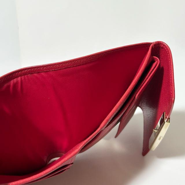 美品 Cartier カルティエ ラブコレクション レザー 三つ折り 財布 レッド < ブランド 美品 Cartier カルティエ ラブコレクション レザー 三つ折り 財布 レッド < ブランドの