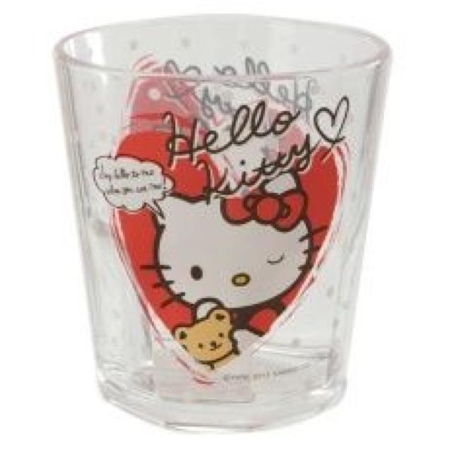 《New》キティちゃん★割れにくい…ガラスのような透明感*アクリルコップ < インテリア/ライフ 《New》キティちゃん★割れにくい…ガラスのような透明感*アクリルコップ < インテリア/ライフの