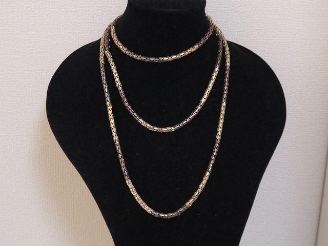 新品 ALFANI アンティーク調スタイリッシュロングネックレス < 女性アクセサリー/時計  新品 ALFANI アンティーク調スタイリッシュロングネックレス  < 女性アクセサリー/時計の