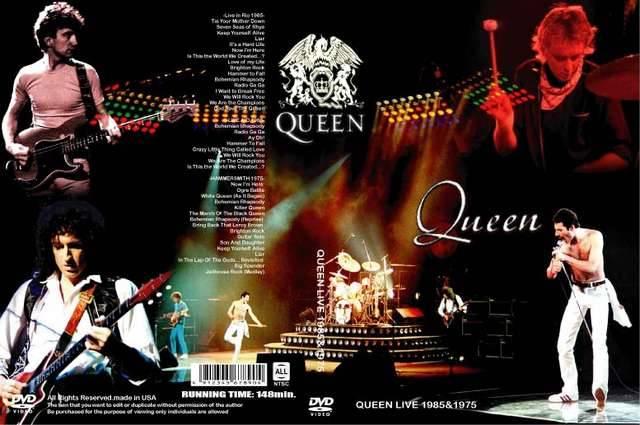 QUEEN LIVE 1975 & 1985 豪華3ライヴ!クィーン < CD/DVD/ビデオ  QUEEN LIVE 1975 & 1985 豪華3ライヴ!クィーン  < CD/DVD/ビデオの
