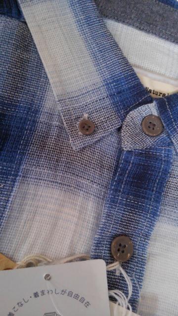 Mサイズ2点セット!麻混パナマチェック半袖and半袖Tシャツ!新品セット!涼しげ素材! < 男性ファッション  Mサイズ2点セット!麻混パナマチェック半袖and半袖Tシャツ!新品セット!涼しげ素材! < 男性ファッションの