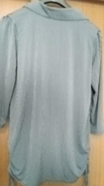 黒×グレーのボーダー柄◆カットソー◆Mサイズ < 女性ファッション  黒×グレーのボーダー柄◆カットソー◆Mサイズ < 女性ファッションの