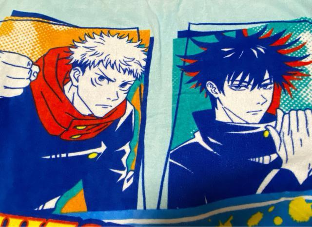 呪術廻戦☆お昼寝タオルケット85×115p < アニメ/コミック/キャラクター  呪術廻戦☆お昼寝タオルケット85×115p < アニメ/コミック/キャラクターの