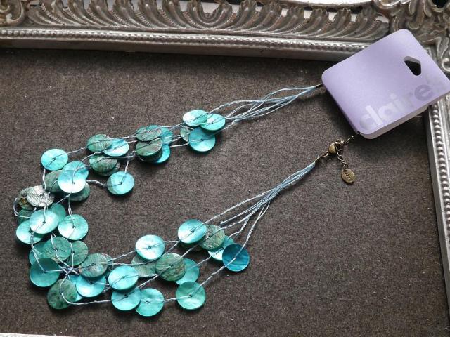 新品 claire's アンティーク調シェルネックレス < ブランド  新品 claire's アンティーク調シェルネックレス  < ブランドの