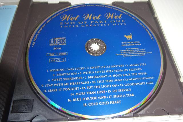 Wet Wet Wet★End Of Part One★Their Greatest Hits(輸入盤)★2枚同梱270円 < CD/DVD/ビデオ Wet Wet Wet★End Of Part One★Their Greatest Hits(輸入盤)★2枚同梱270円 < CD/DVD/ビデオの